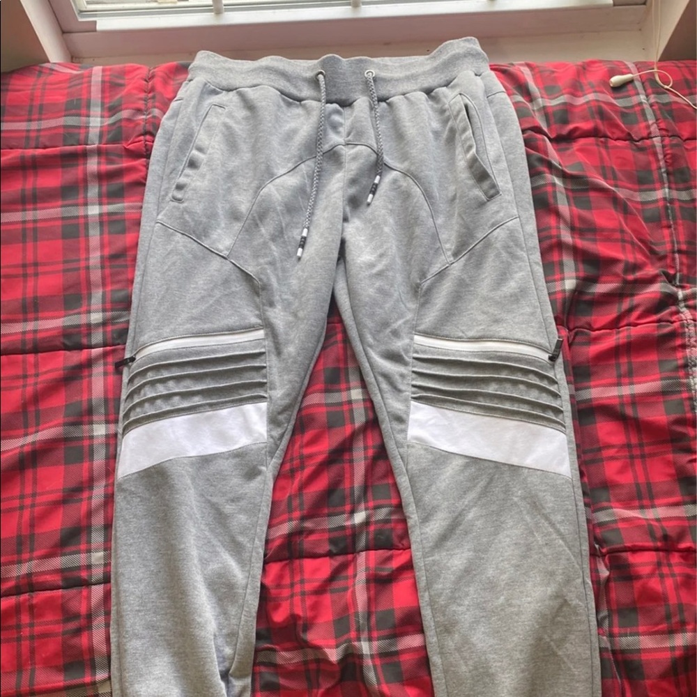 Grey joggers